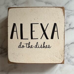 Primitives by Kathy Cream and Black Decorative Block